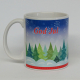Coffee Mug - God Jul Trees 
